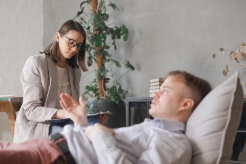 Female Psychologist Conducts An Appointment With A 2025 02 21 03 21 23 Utc
